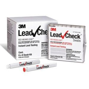 A box of lead check